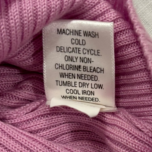 Croft & Barrow Pink Ribbed Tank Top - Picture 9 of 10